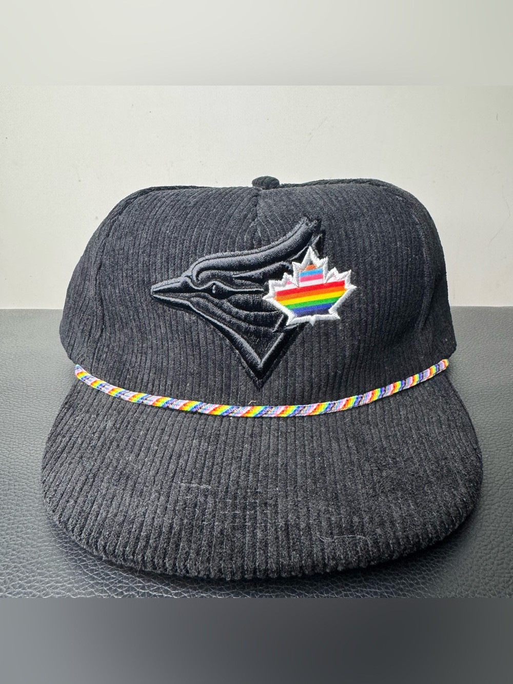 20th Toronto Blue Jays Pride Night Stadium Giveaway (SGA) black corduroy hat